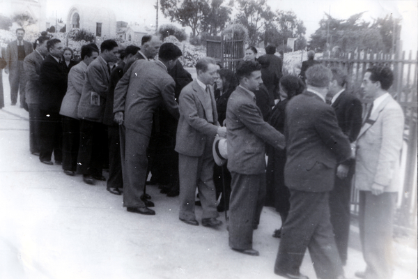 Funeral de mi bisabuelo Juan Saavedra Lara