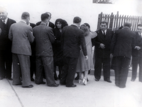 Funeral de mi bisabuelo Juan Saavedra Lara