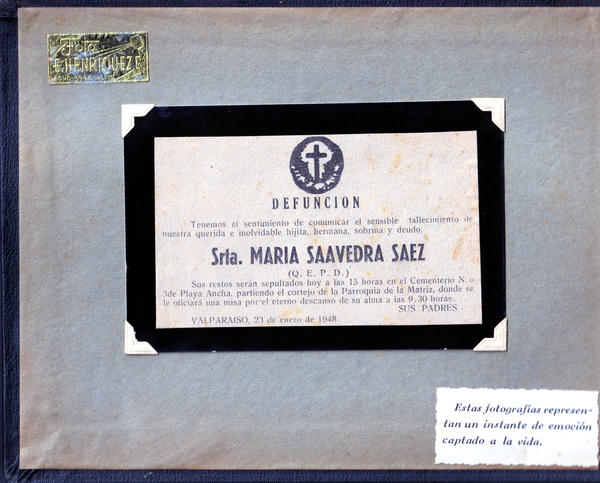 Funeral de María Saavedra Sáez