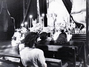 Funeral de María Saavedra Sáez
