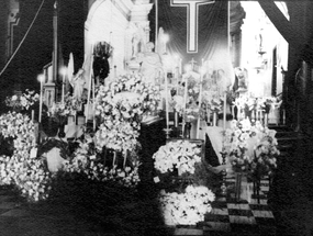 Funeral de María Saavedra Sáez