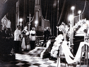 Funeral de María Saavedra Sáez