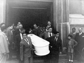 Funeral de María Saavedra Sáez