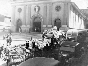 Funeral de María Saavedra Sáez