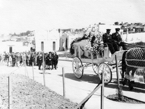 Funeral de María Saavedra Sáez