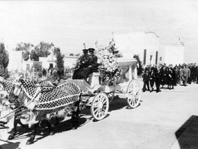 Funeral de María Saavedra Sáez