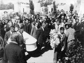 Funeral de María Saavedra Sáez