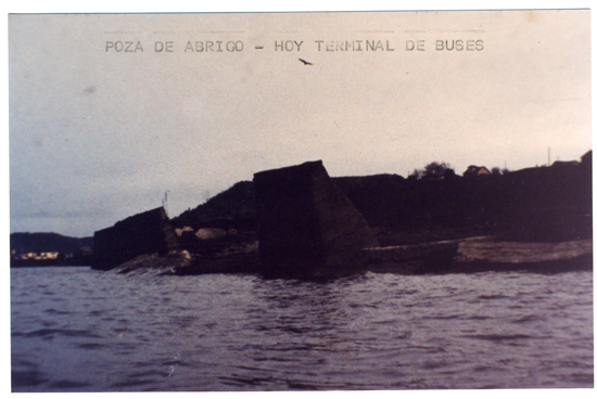 Ruinas de la poza de abrigo Ruinas de la poza de abrigo