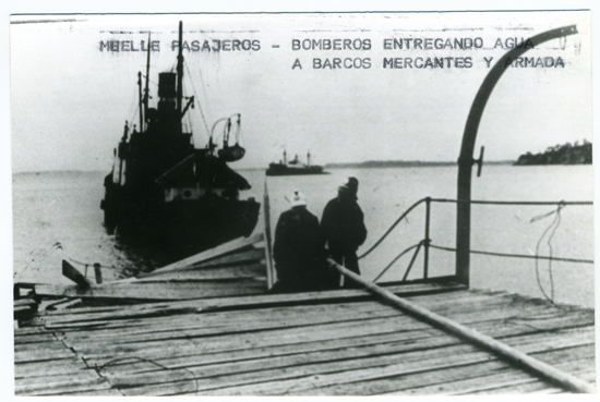 Bomberos después del terremoto Bomberos después del terremoto