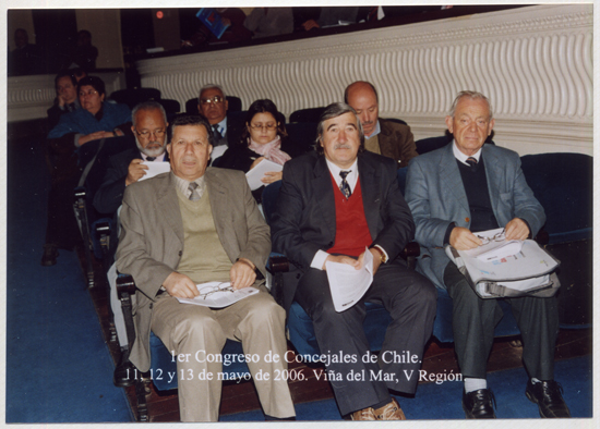 Concejales en auditorio Concejales en auditorio