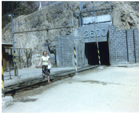 Túnel de tren minero Túnel de tren minero
