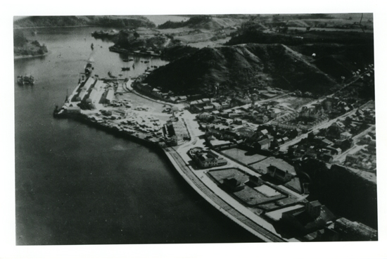 Vista aérea del puerto Vista aérea del puerto
