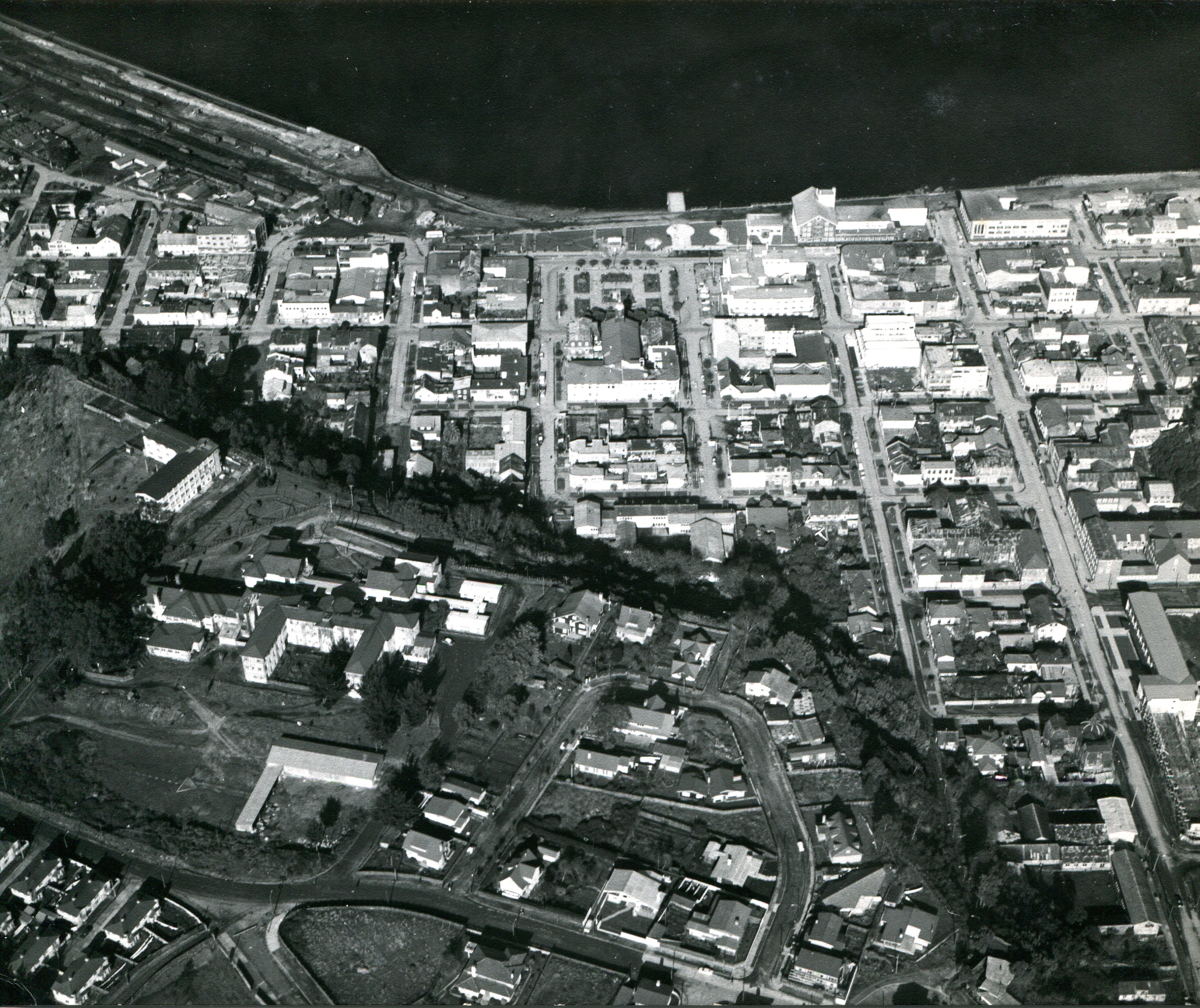 Vista aérea de Puerto Montt Vista aérea de Puerto Montt