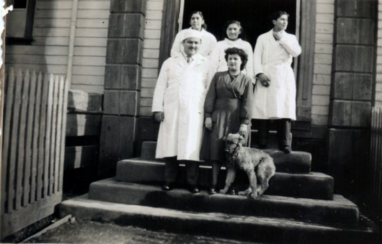 Funcionarios del hospital de Calbuco Funcionarios del hospital de Calbuco