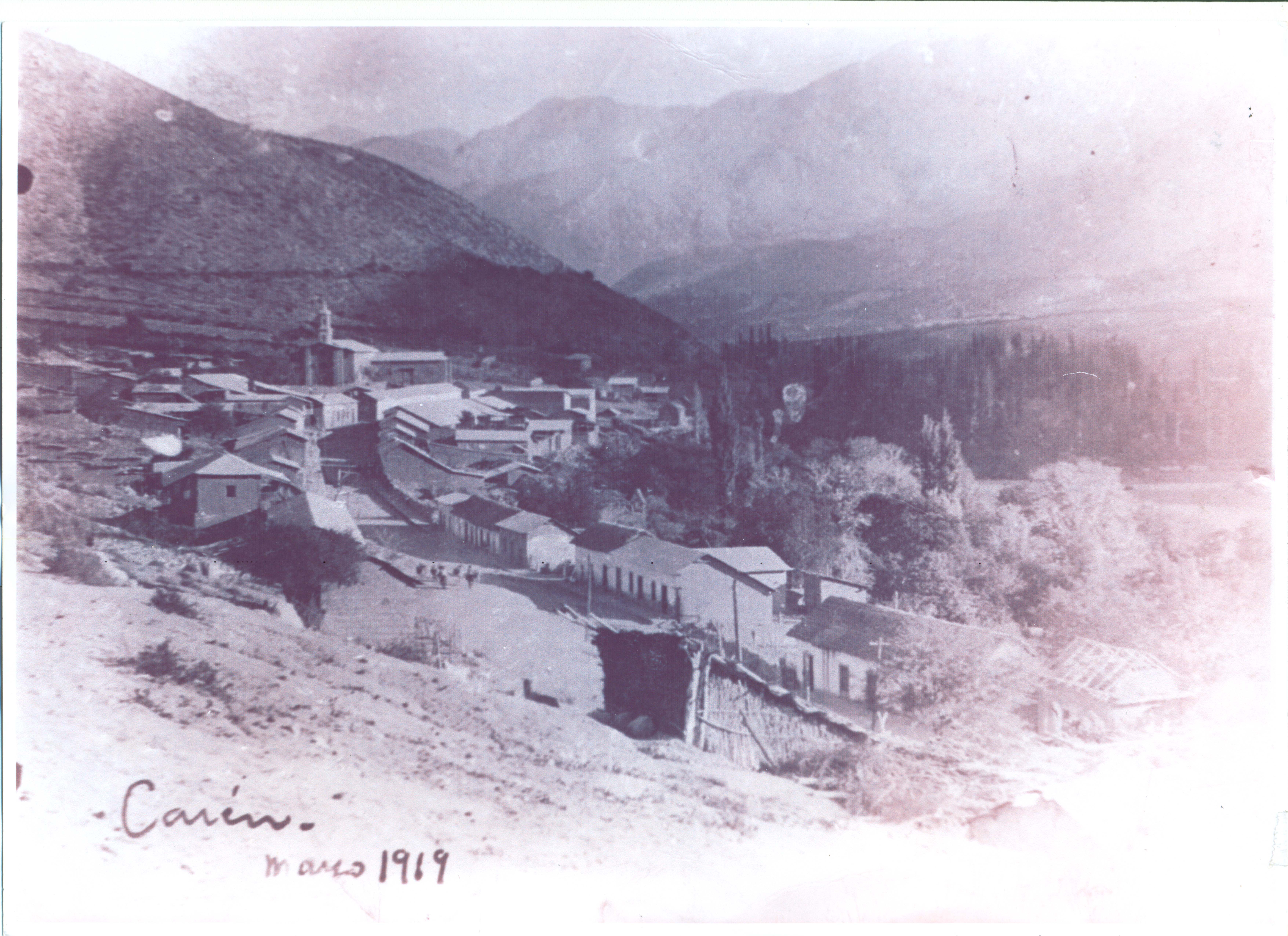 Panorámica de Carén Panorámica de Carén
