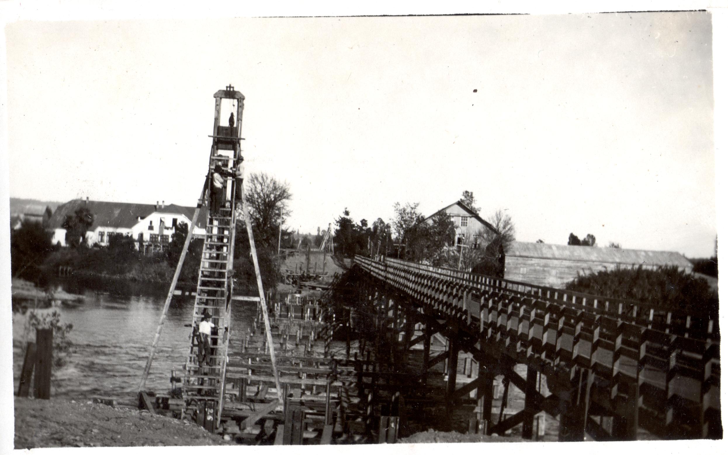 Construcción de puente Construcción de puente