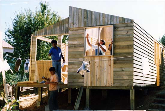 Construcción de casa en Nonguén Construcción de casa en Nonguén