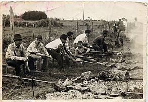 Asado al palo Asado al palo