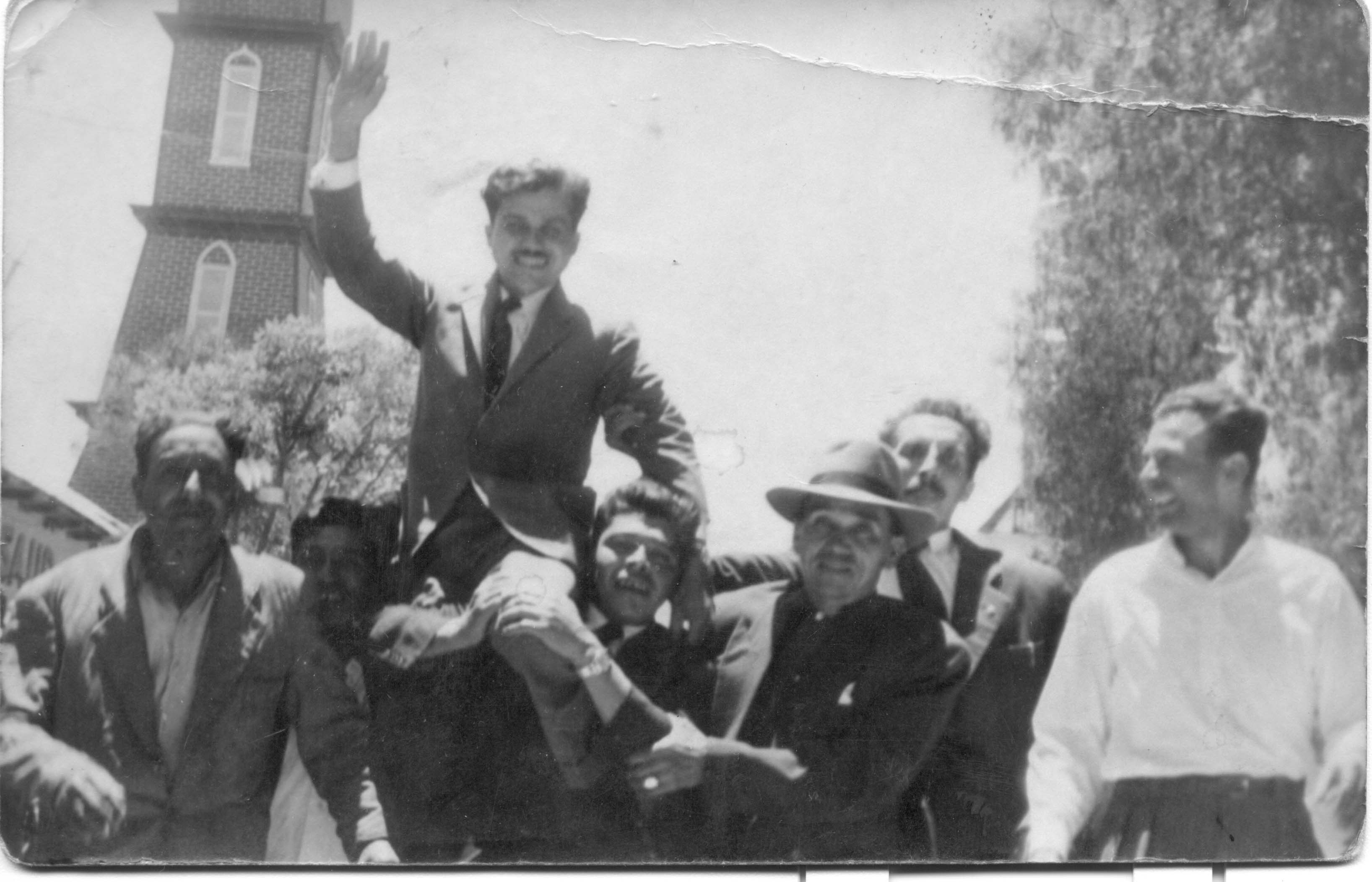 Recibimiento de Sergio Nadar Recibimiento de Sergio Nadar