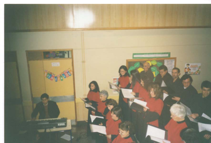 Coro Polifónico se presenta en Curanué Coro Polifónico se presenta en Curanué