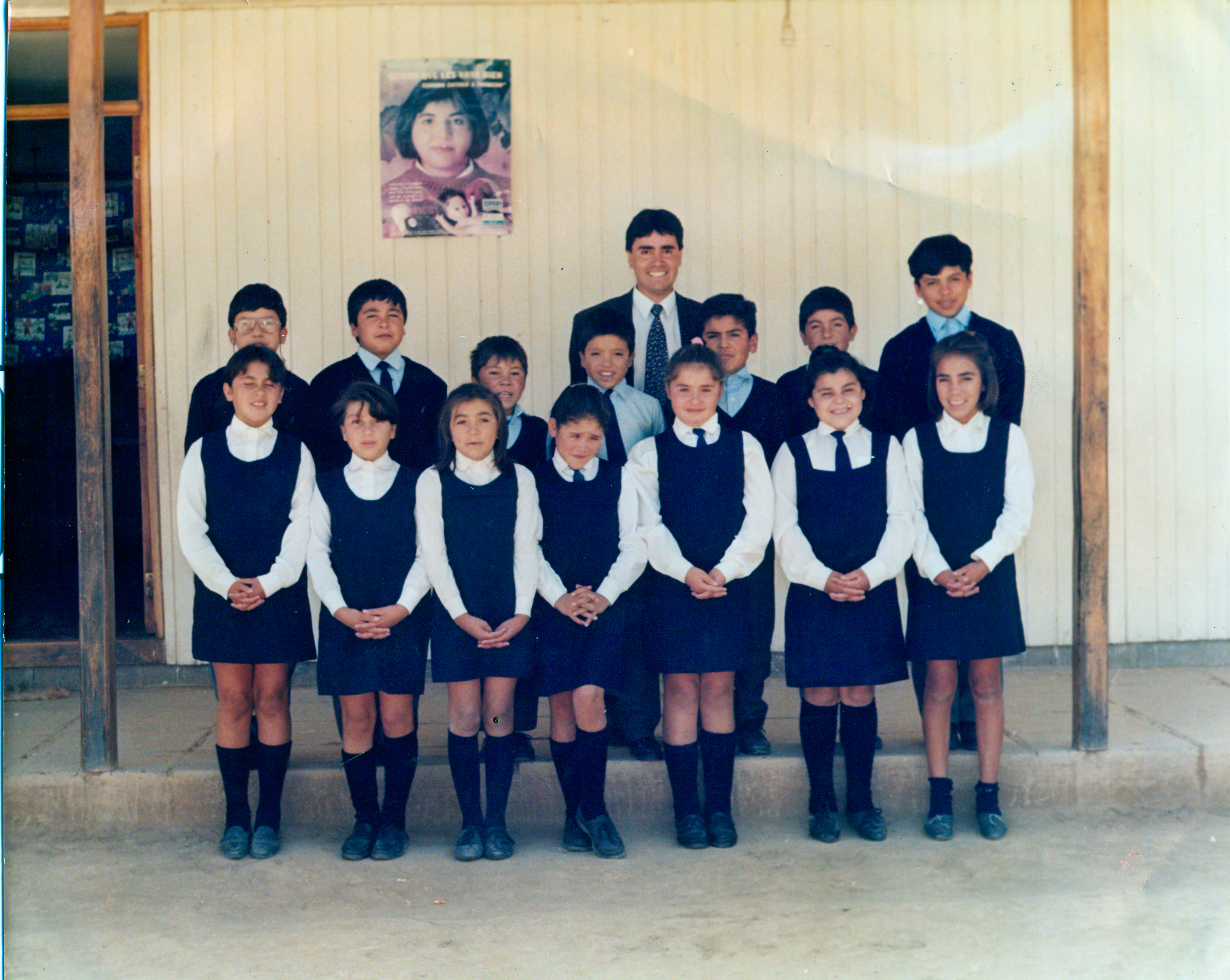 Estudiantes de la escuela de Gualliguaica Estudiantes de la escuela de Gualliguaica