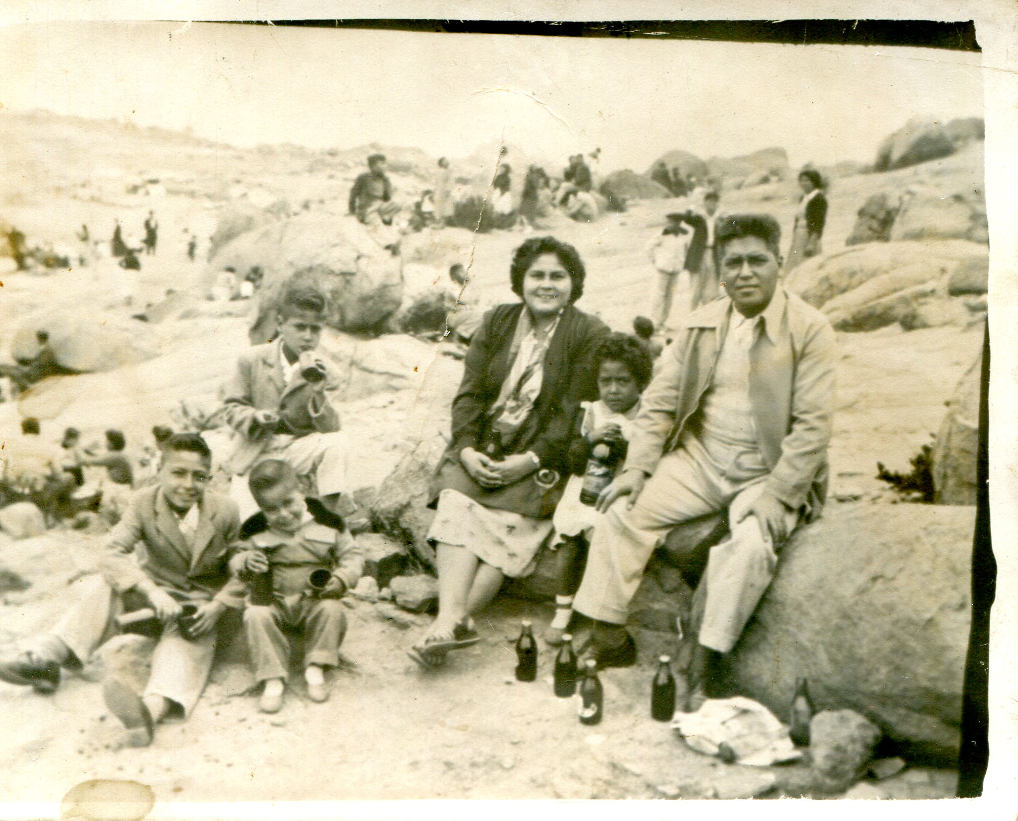 Familia Galleguillos en la Pampilla Familia Galleguillos en la Pampilla