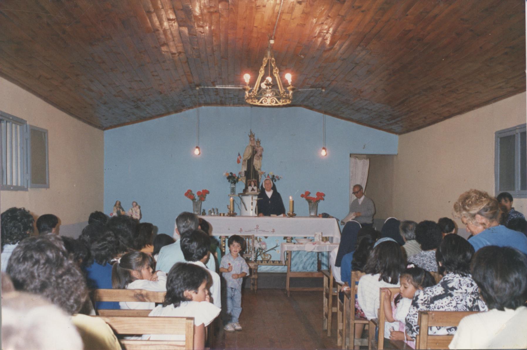Misa en la capilla de Churrumata Misa en la capilla de Churrumata