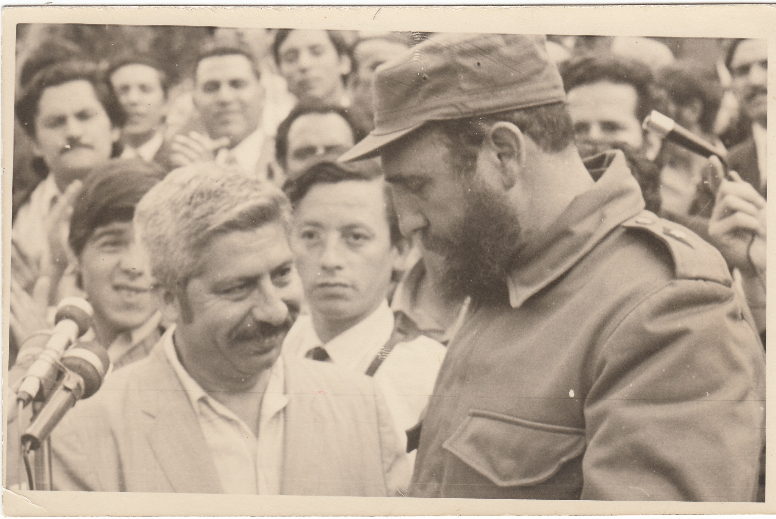 Fidel Castro en la Central Unitaria de Trabajadores Fidel Castro en la Central Unitaria de Trabajadores