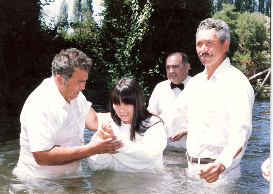 Bautizo en la religión evangélica Bautizo en la religión evangélica
