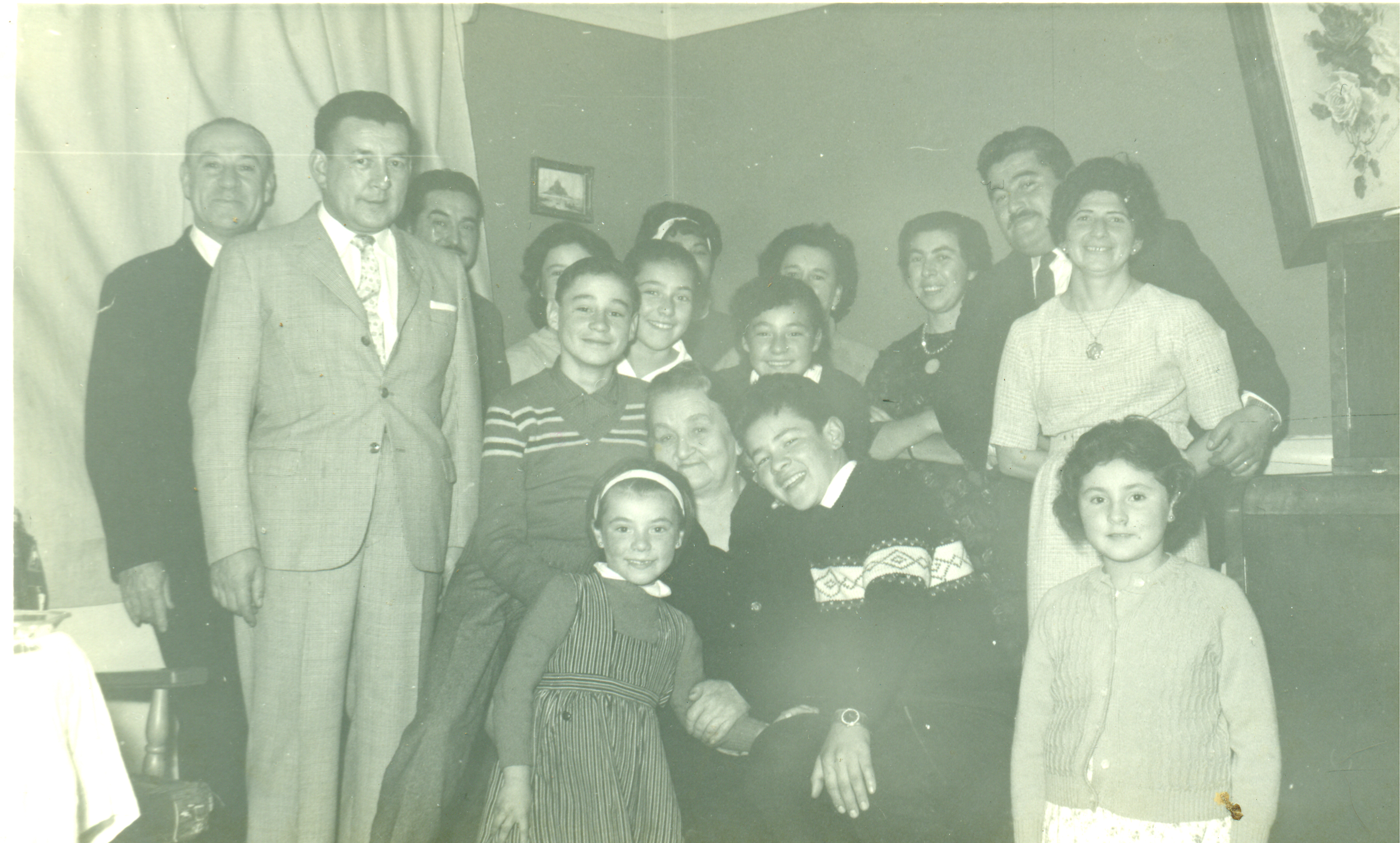 Tertulia en la casa de la familia Andrade Tertulia en la casa de la familia Andrade