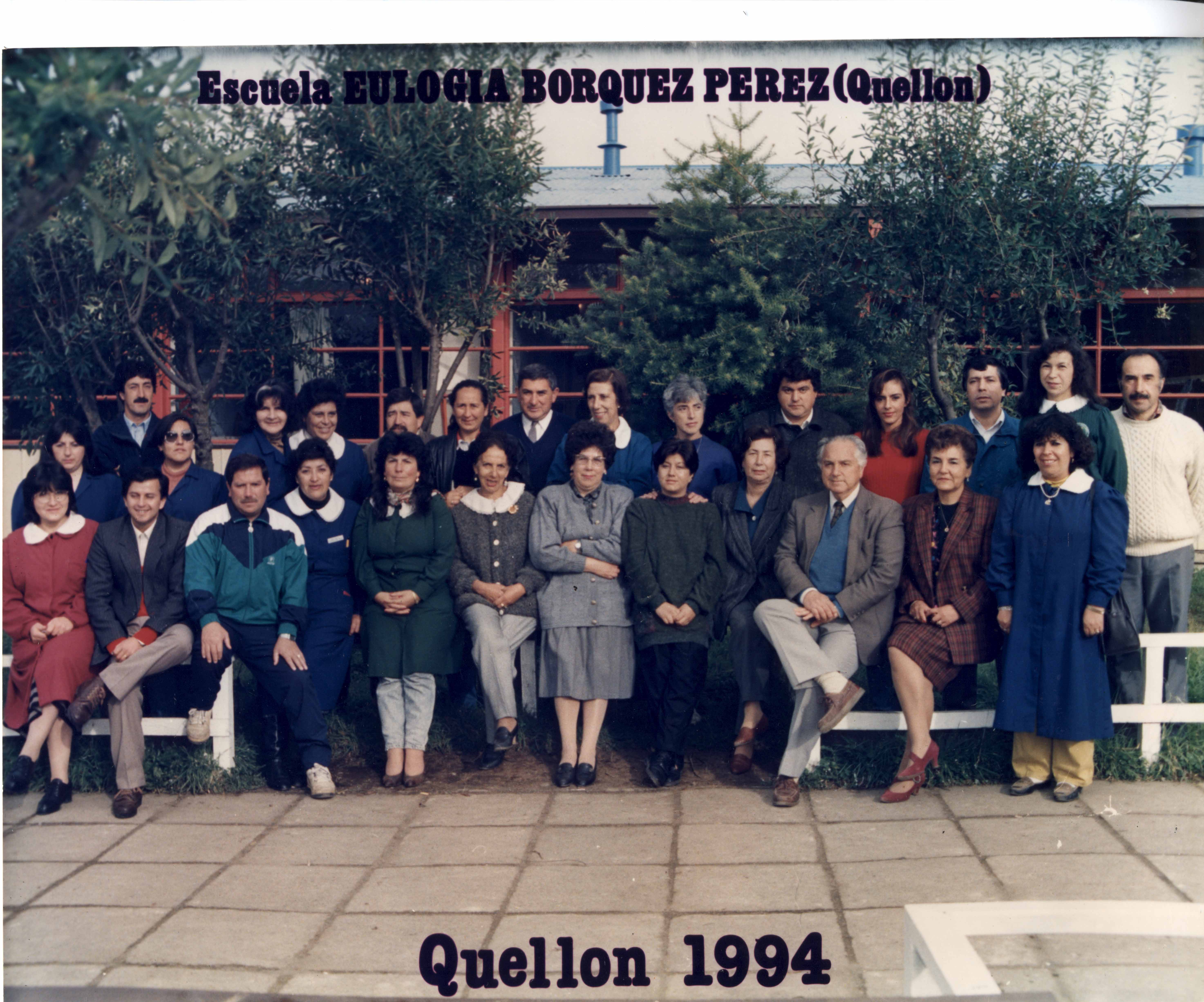 Profesores de la Escuela Eulogia Bórquez Pérez de Quellón Profesores de la Escuela Eulogia Bórquez Pérez de Quellón