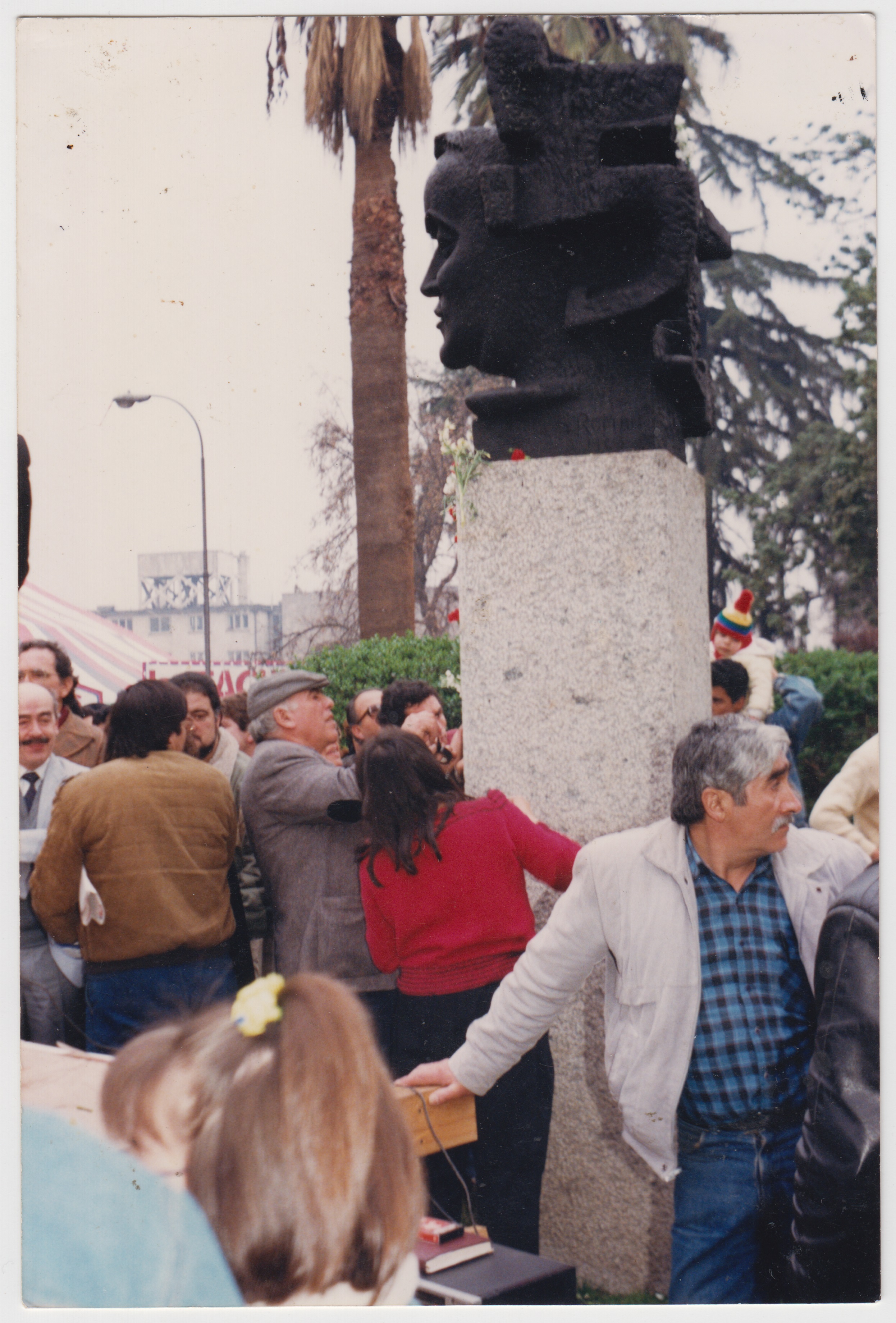 Inauguración del monumento de Luis Emilio Recabarren Inauguración del monumento de Luis Emilio Recabarren