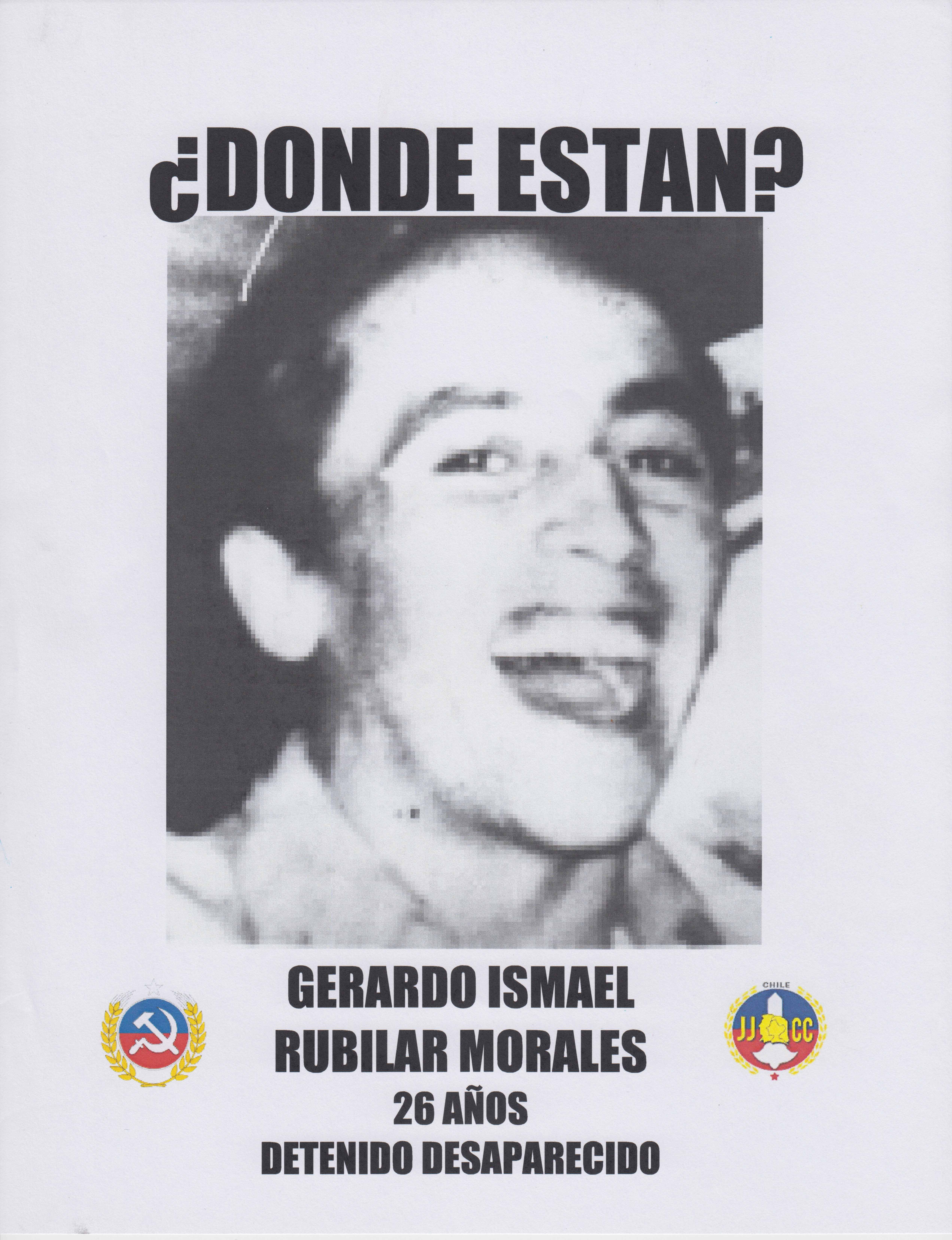 Gerardo Rubilar Morales Gerardo Rubilar Morales