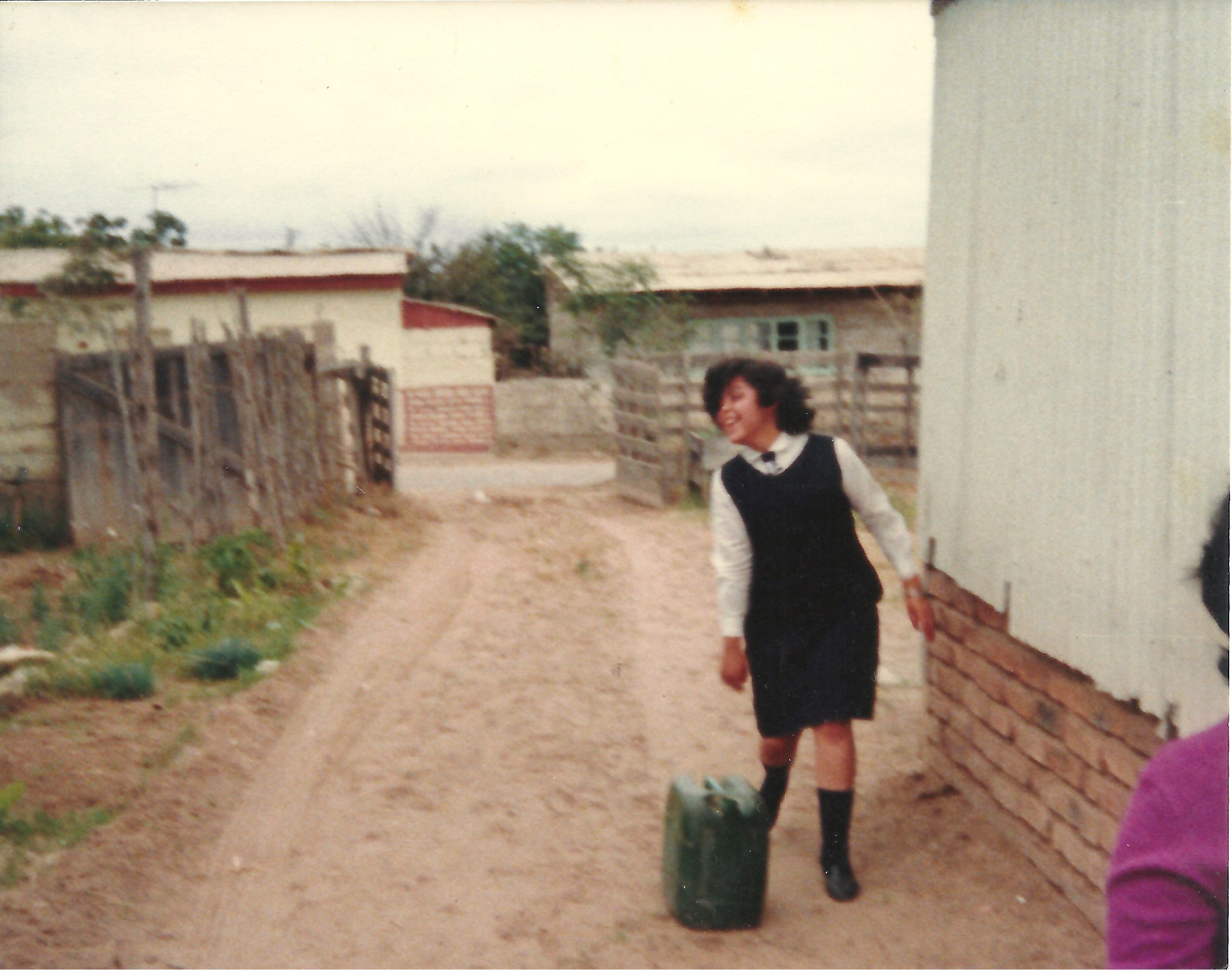 Primer día en colegio como alumna interna Primer día en colegio como alumna interna