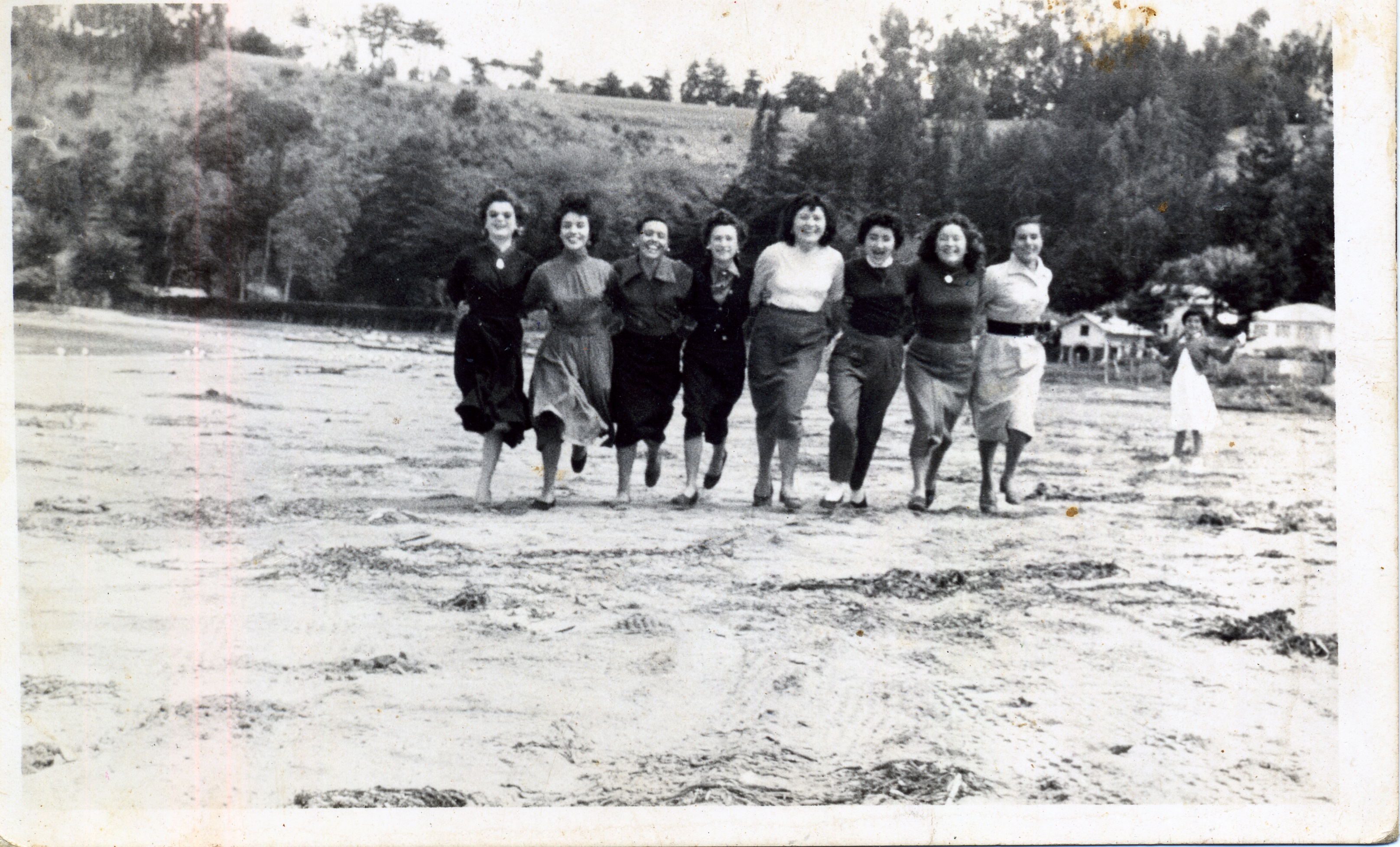 Amigas en la playa de Ventanas Amigas en la playa de Ventanas