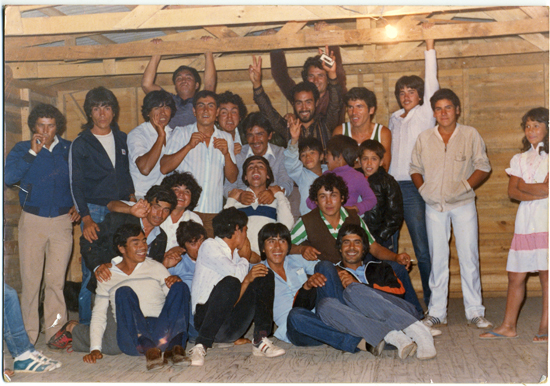 Vecinos en la sede social Vecinos en la sede social