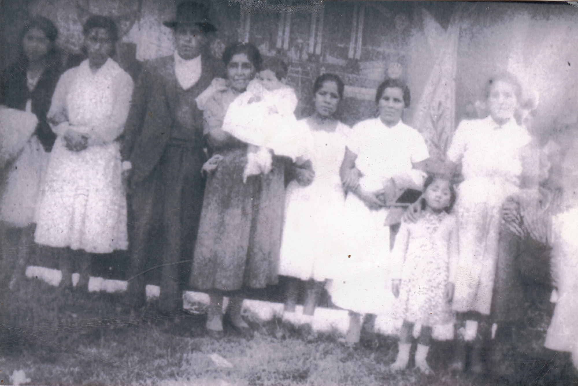 Familia Quiñones en el bautizo de la sobrina Familia Quiñones en el bautizo de la sobrina