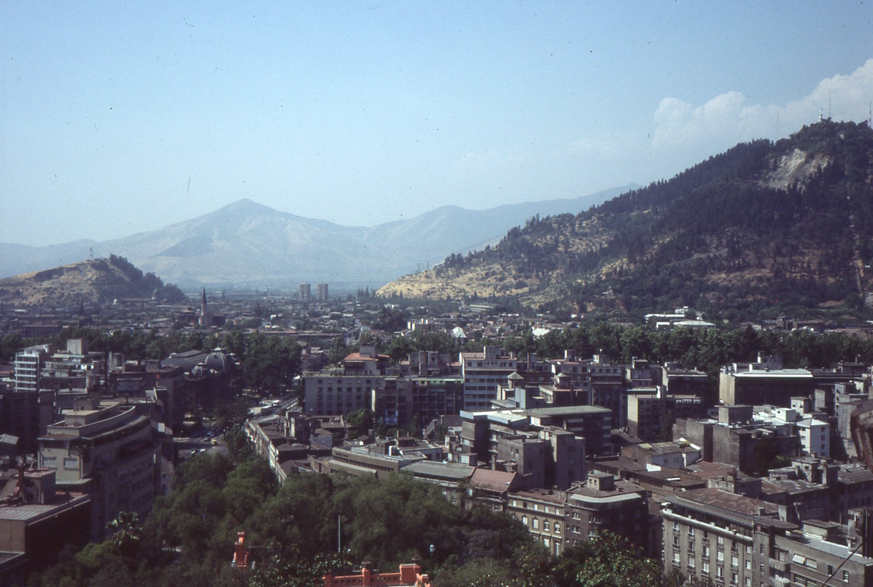 Vista de Santiago Centro Vista de Santiago Centro